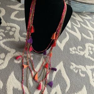🎁NWOT tassel necklace